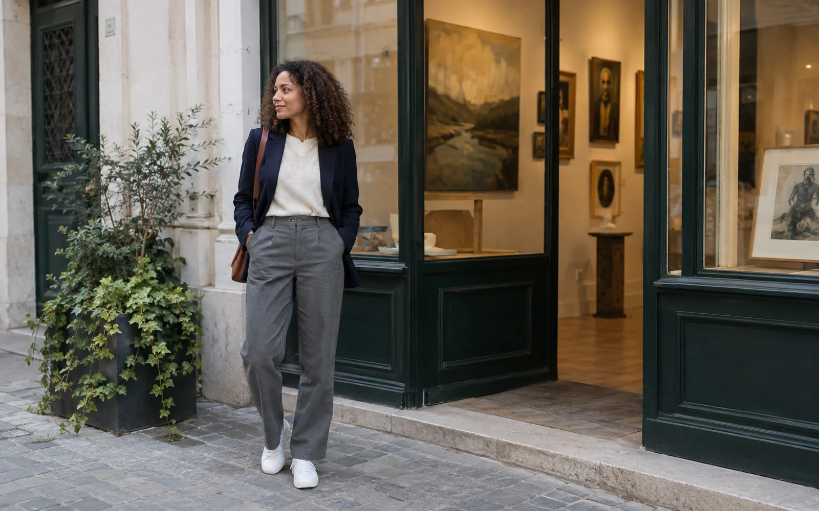 Illustration du guide : Porter des baskets avec une tenue chic : les bons repères