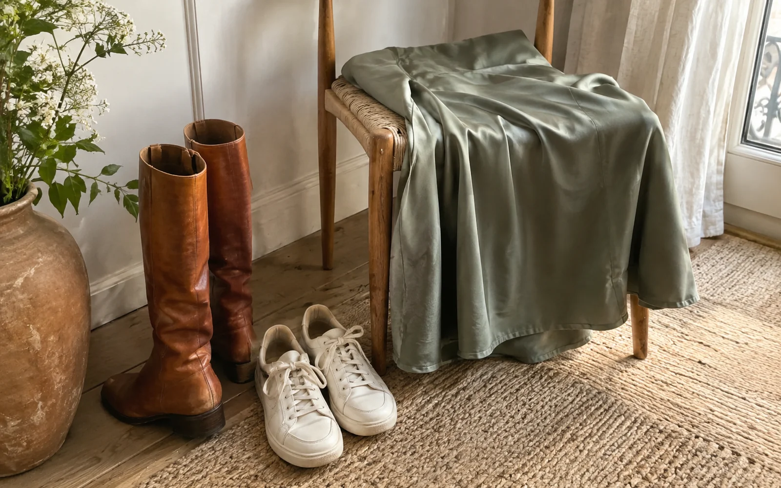 Vêtements et détails pour jupe midi : des chaussures qui changent tout