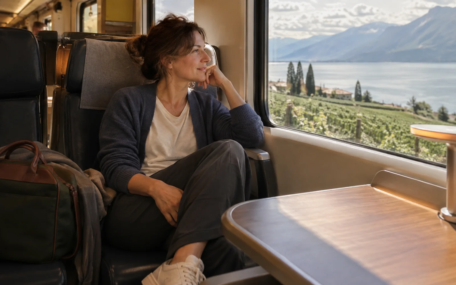 Illustration du guide : Voyager en train : une tenue confortable à l’arrivée