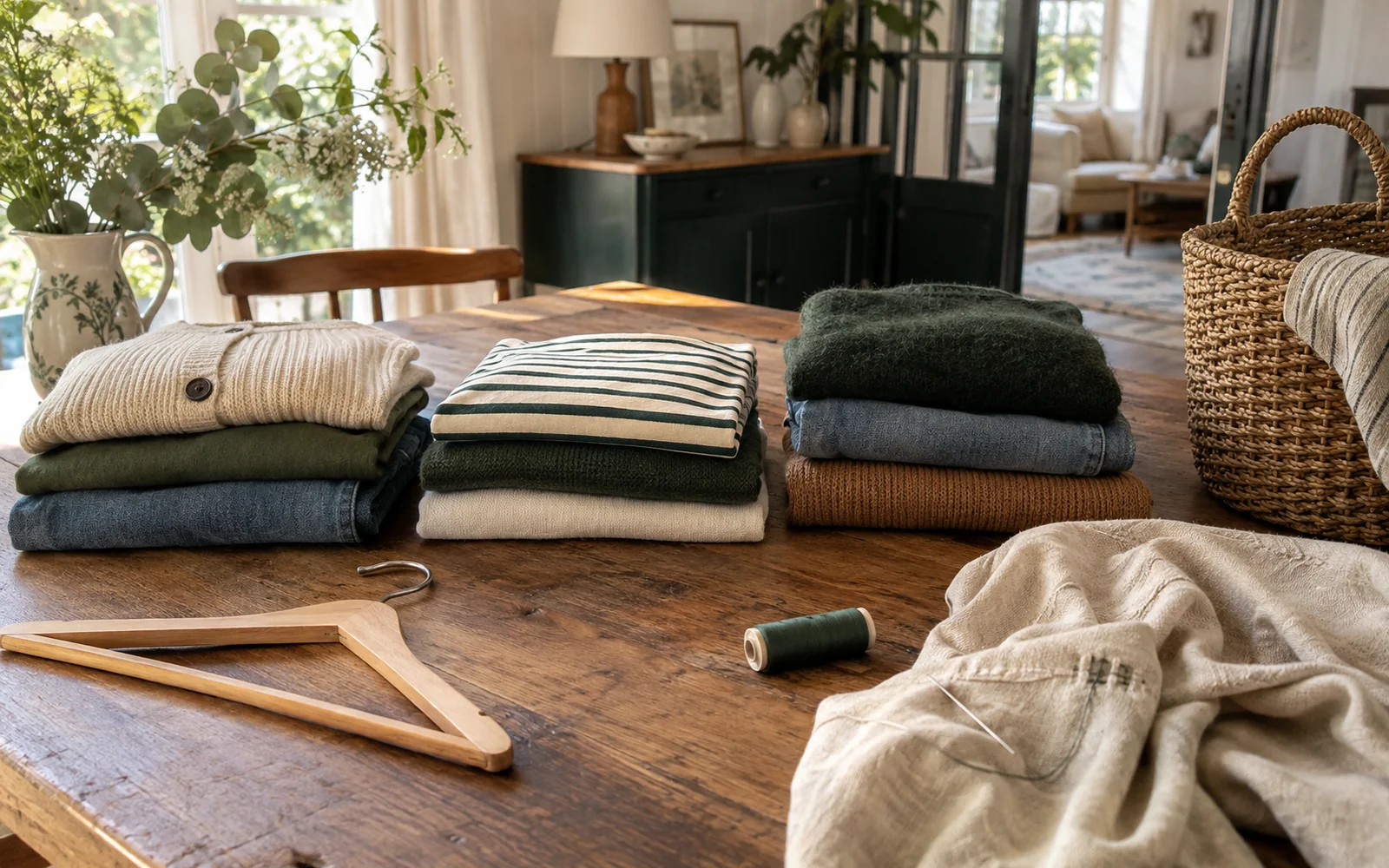 Vêtements et détails pour ces vêtements jamais portés : décider quoi en faire